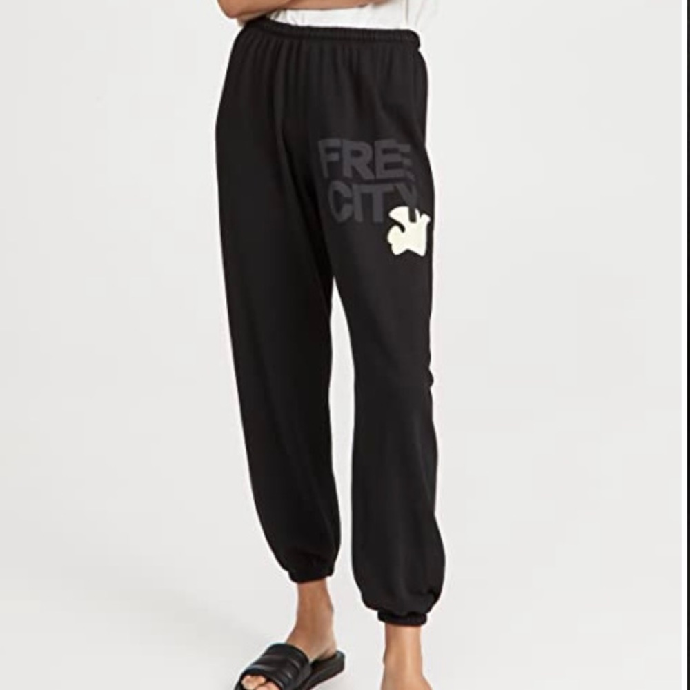 Free City Black Sweats size Large